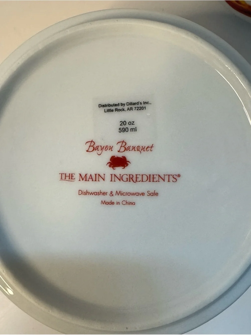 2 bayou banquet crawfish stackable soup mugs interlocking double‎ handle bowls